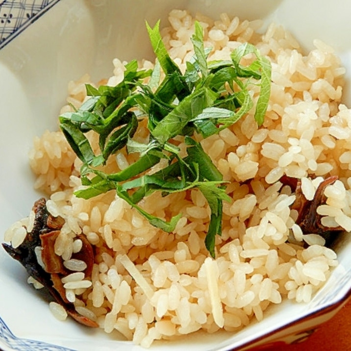 調味料なし❤つぶ貝の炊き込みご飯♪（甘酢生姜ほか）